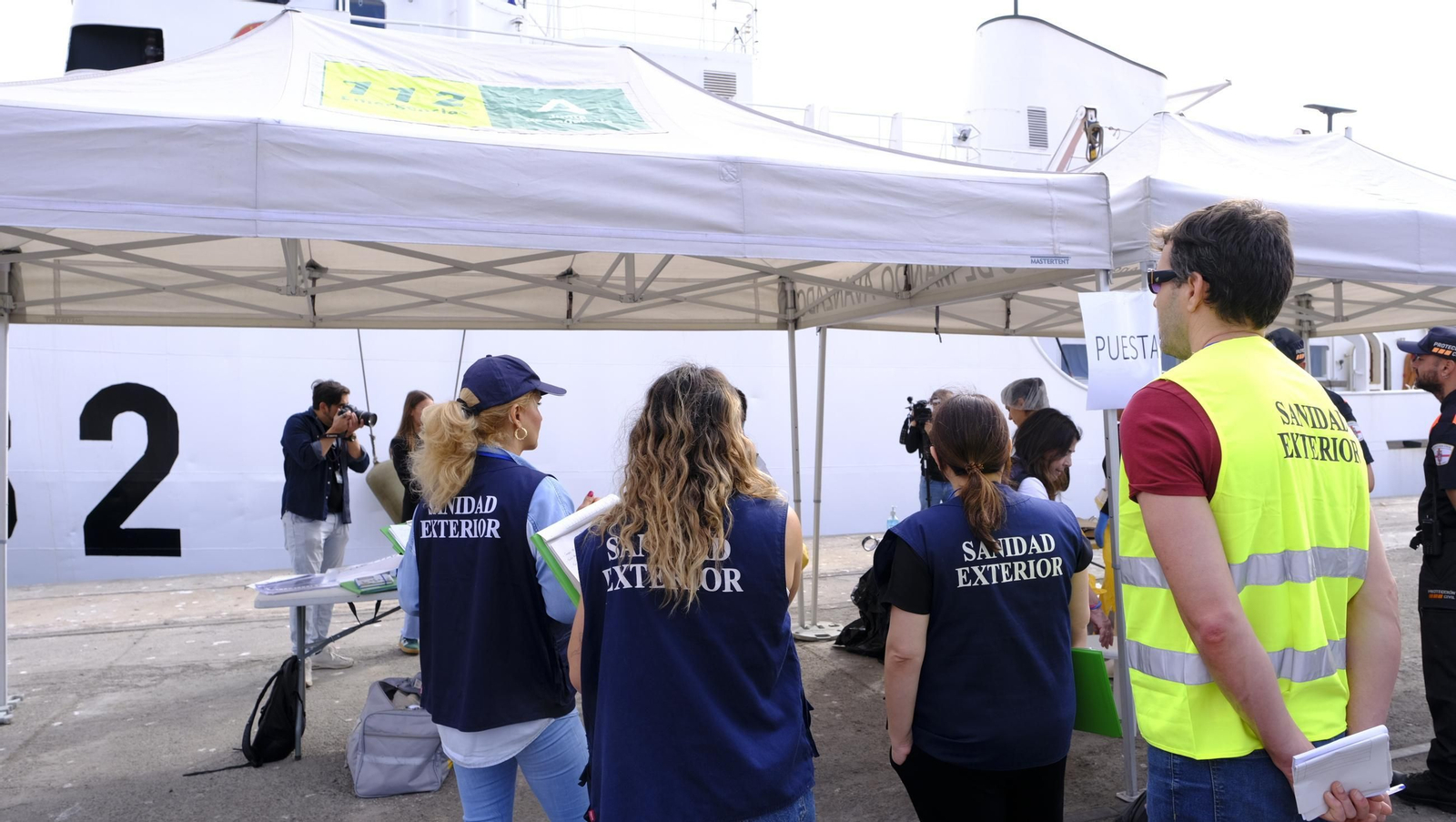 Ejercicio Marsec25 simulacro, en el Puerto de Almería, en imágenes