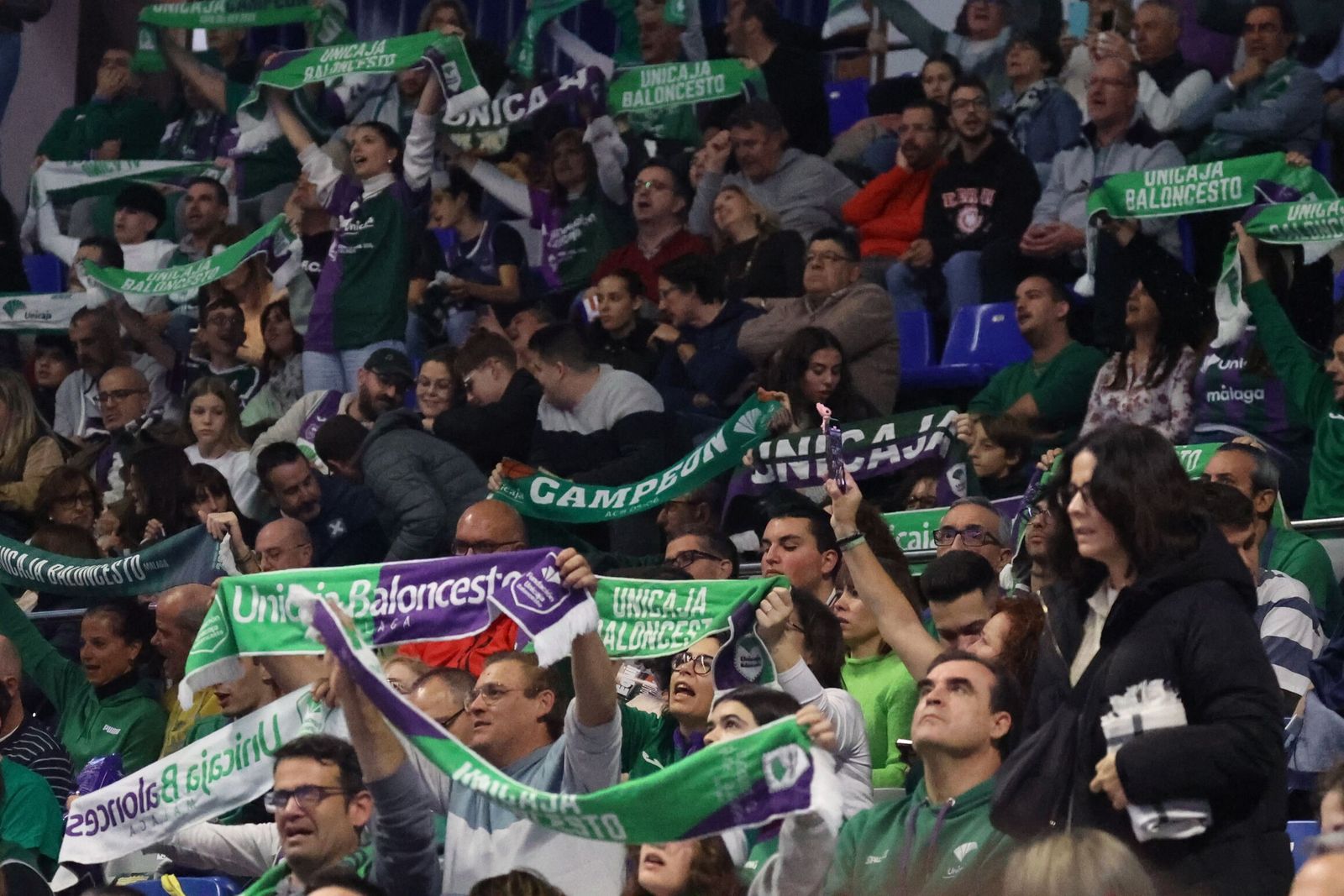 Búscate en las gradas del Carpena en el Unicaja-Gran Canaria