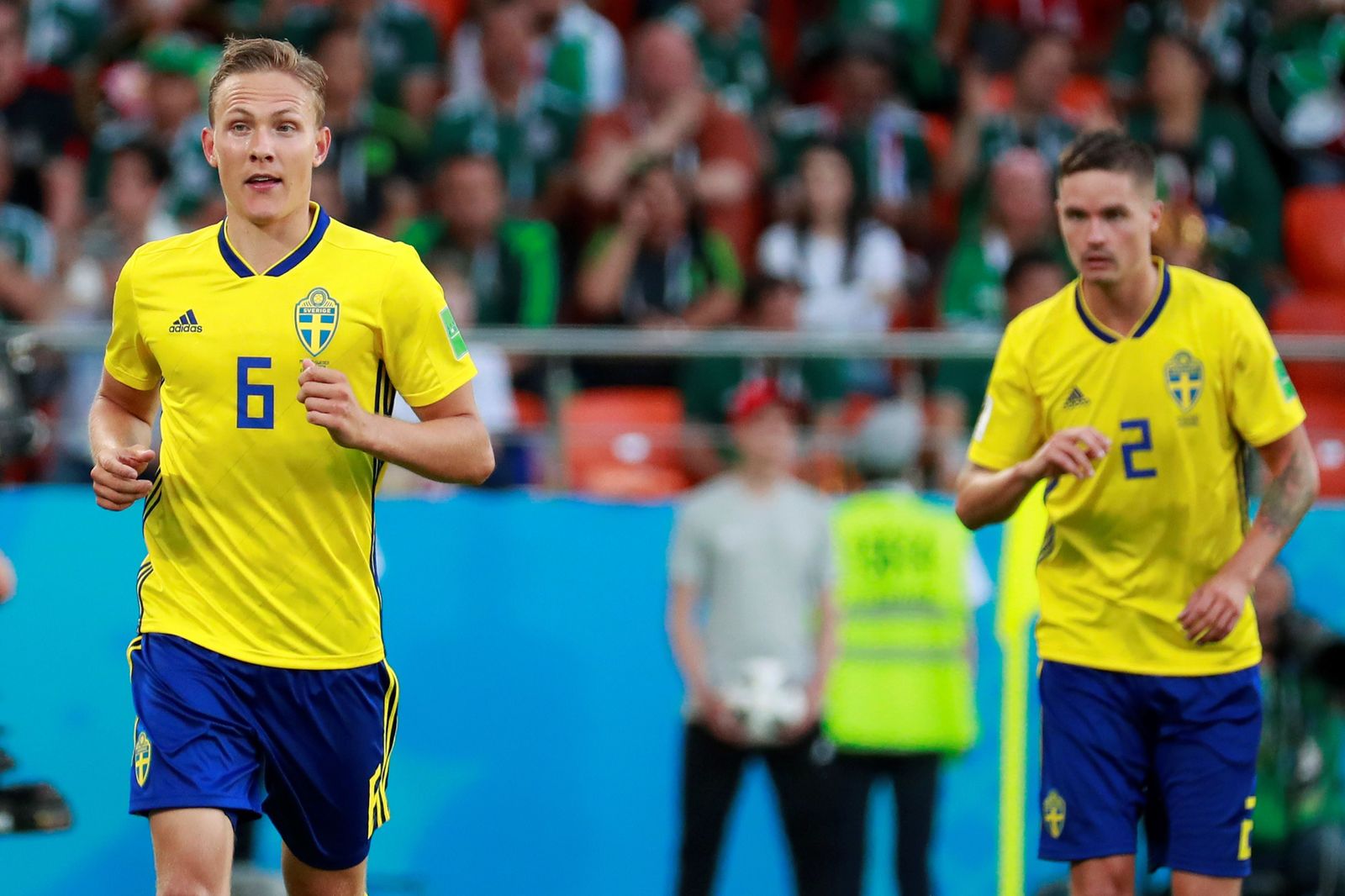 Las imágenes del México-Suecia