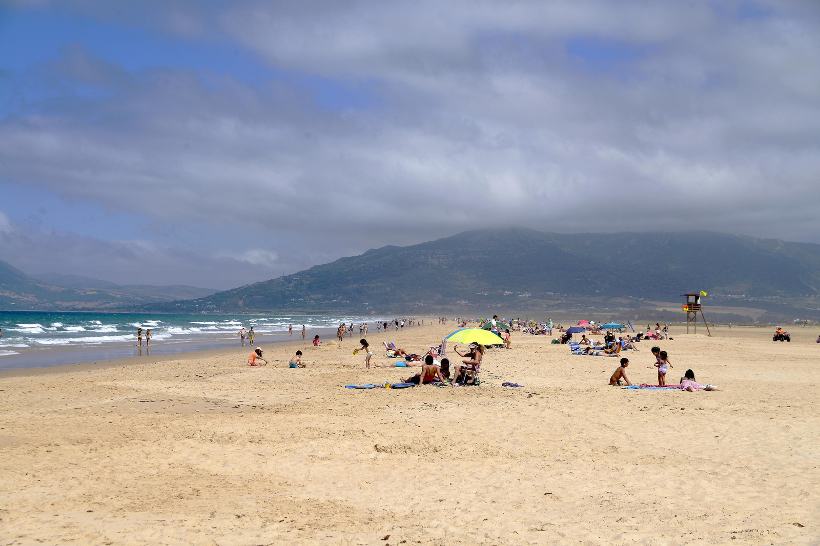Fotos de las playas de Tarifa en el fin e semana