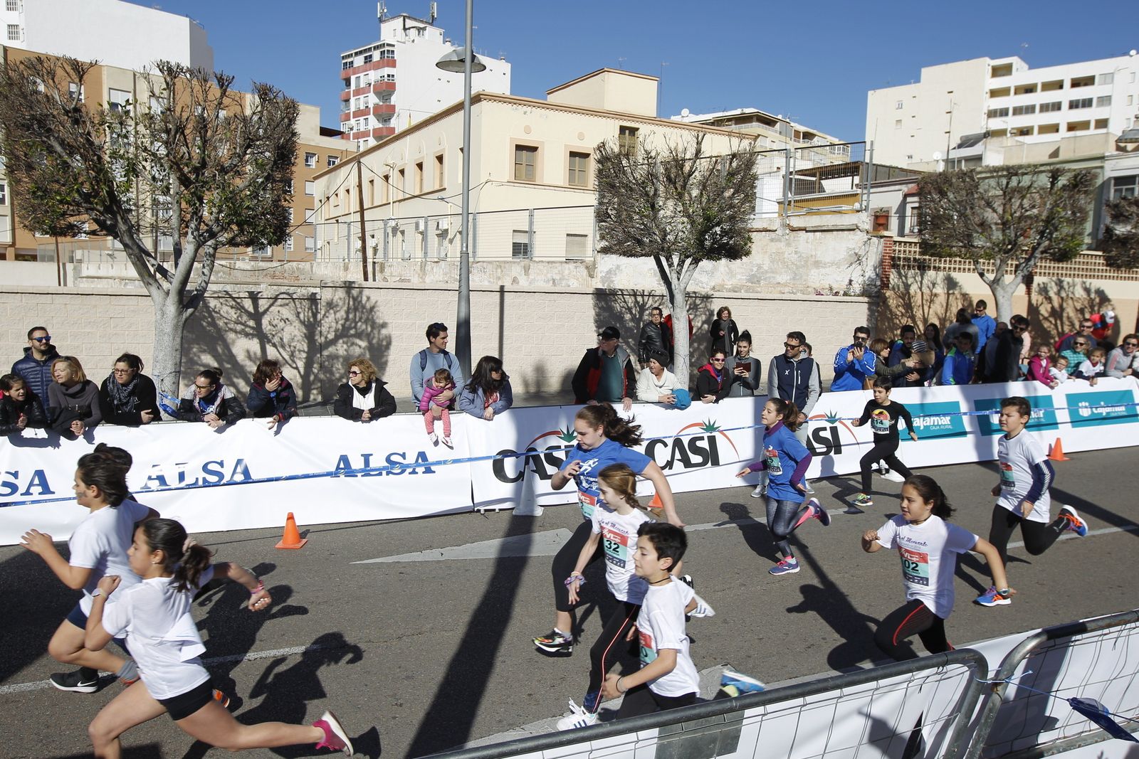 La carrera infantil fue la mejor previa.