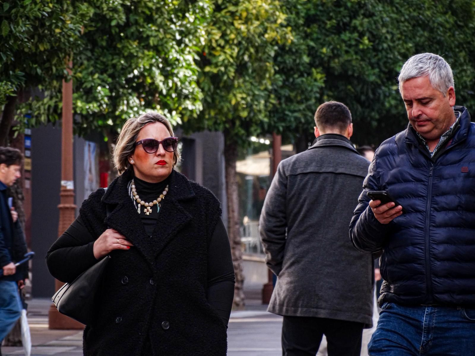Fotos del ambiente en la ciudad durante la mañana