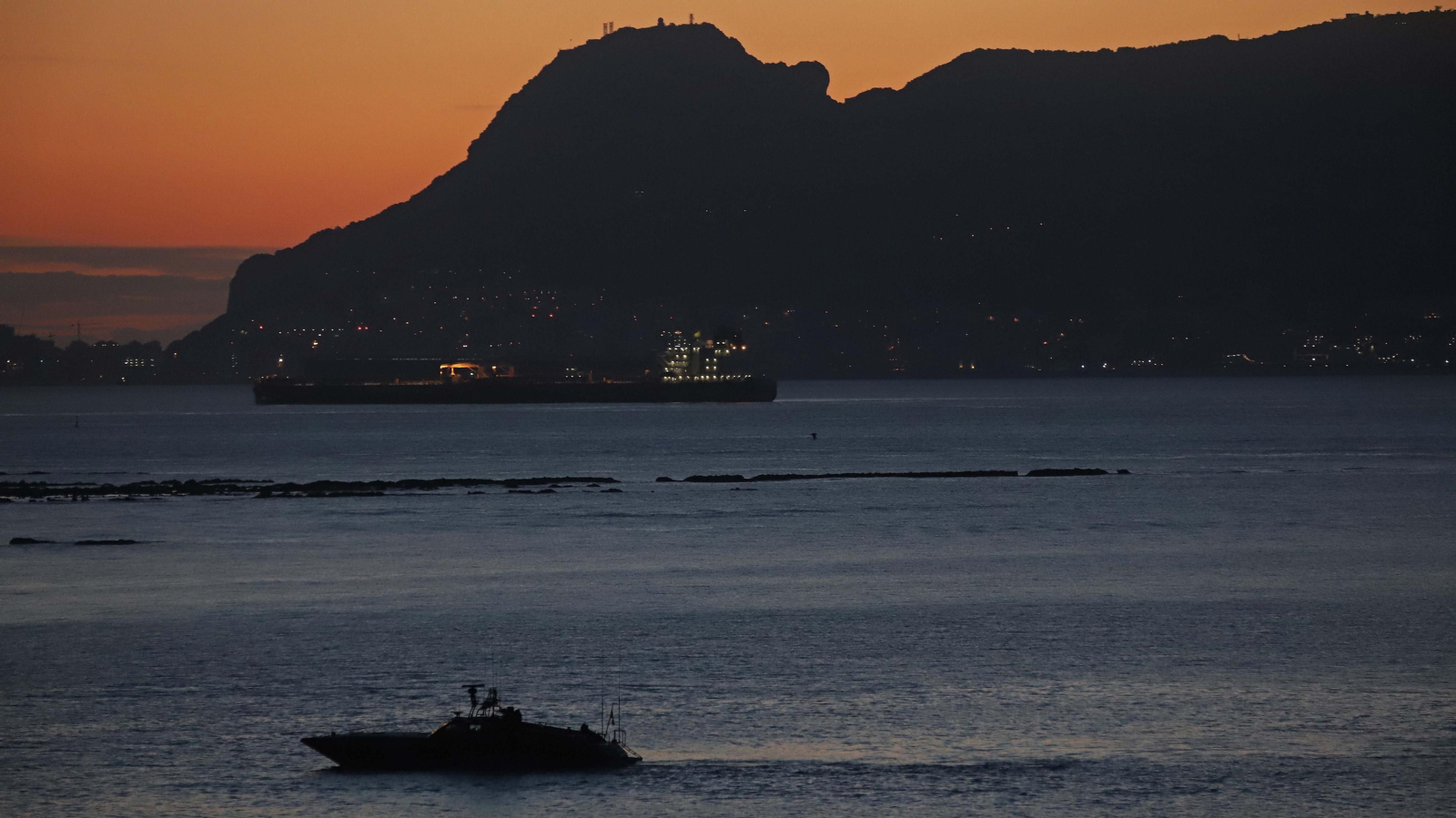 Alijo frustrado en la playa de Getares