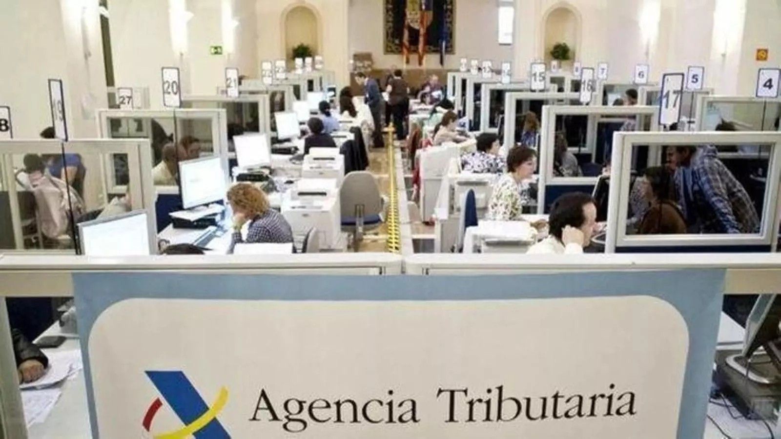 Oficina de la Agencia Tributaria.