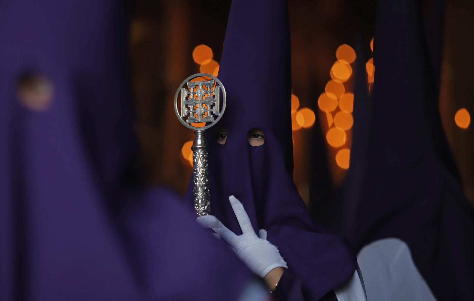 Fotos del Jueves Santo en Algeciras: Tres Caídas y Nazareno