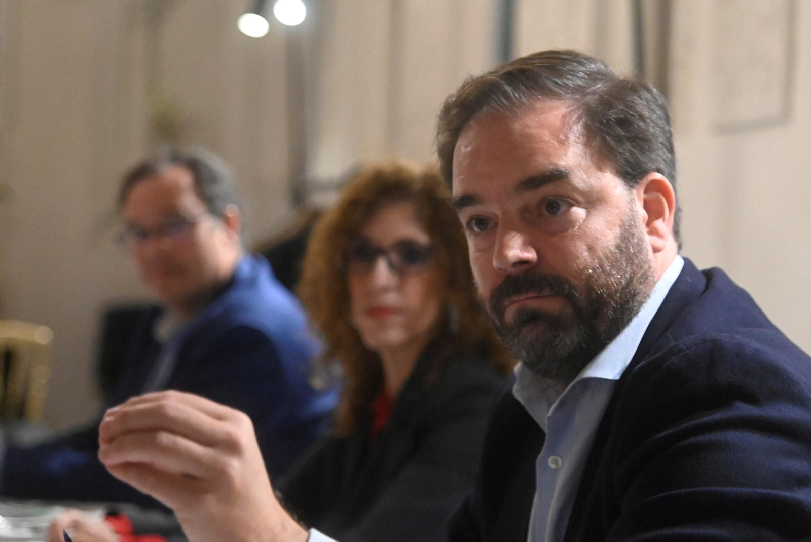 El desayuno de redacción 'PARTE de digitalización del ciclo del agua", en imágenes