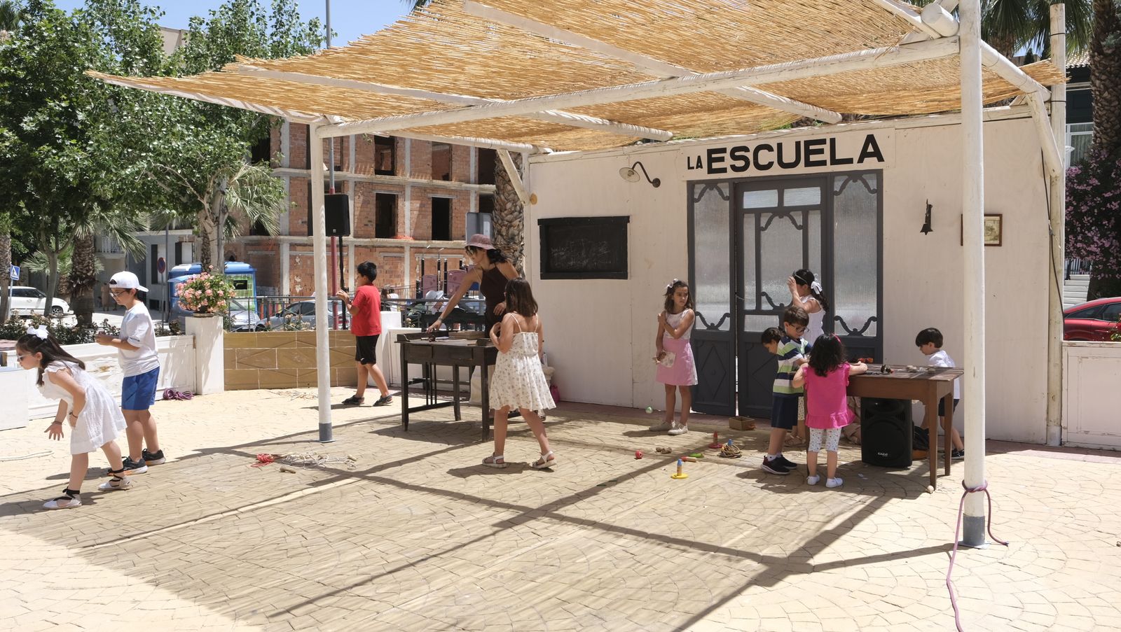 Imágenes de la recreación histórica Canteros y Caciques de Macael