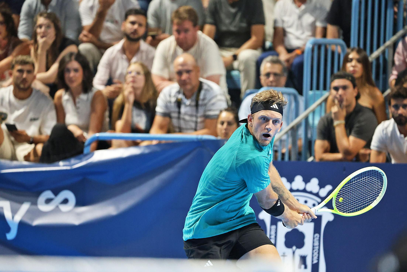 Imágenes de la final masculina de la Copa del Rey de tenis entre Daniil Medvedev y Alejandro Davidovich