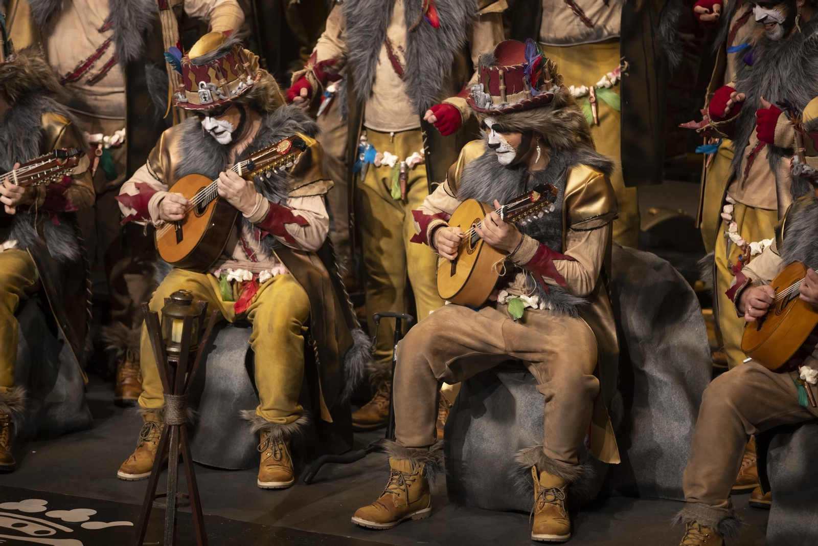 La última jornada de semifinales del Carnaval de Huelva, en imágenes