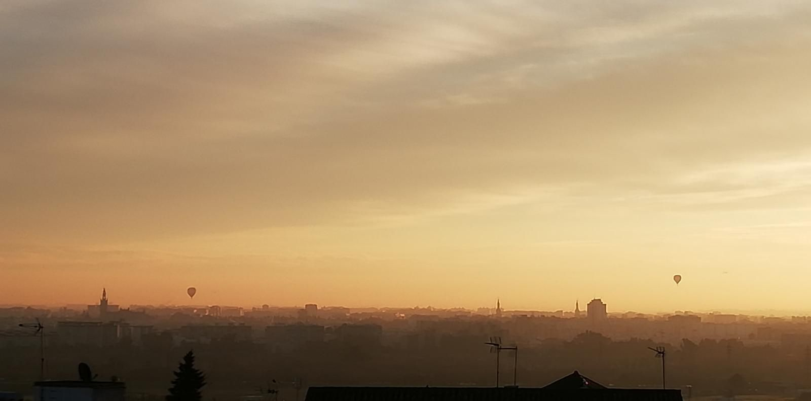 Imágenes del vuelo de los Reyes Magos