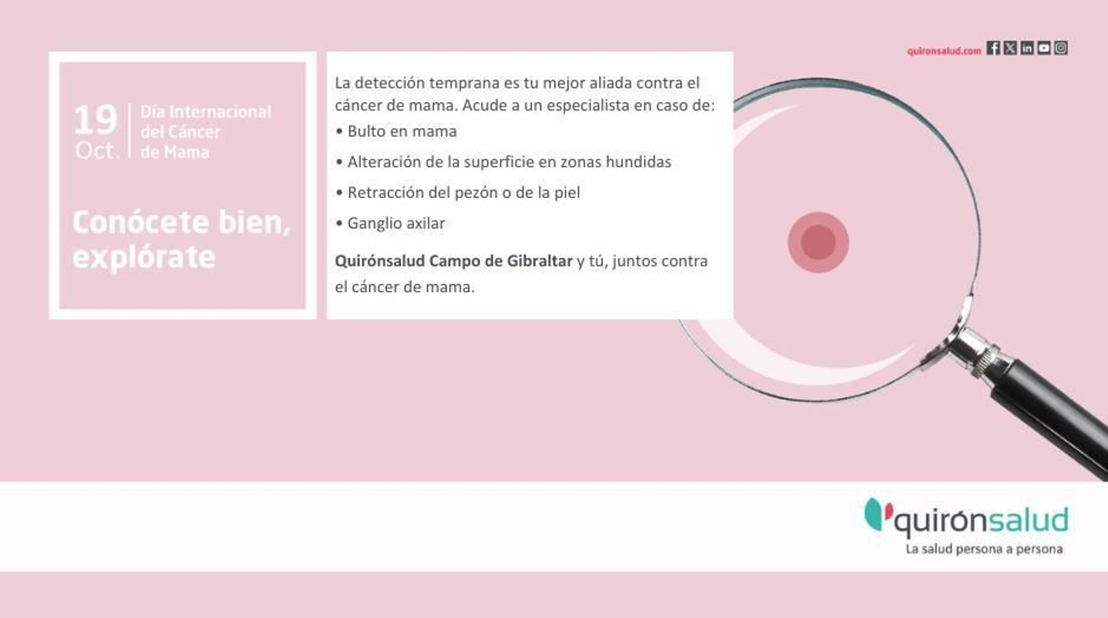 La iniciativa de Quirónsalud.