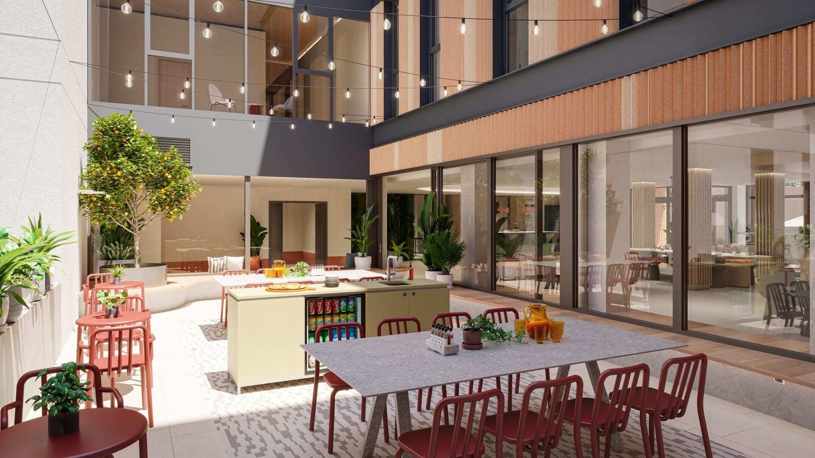 Fotogalería | Palm Studio, la nueva residencia de estudiantes de Sevilla