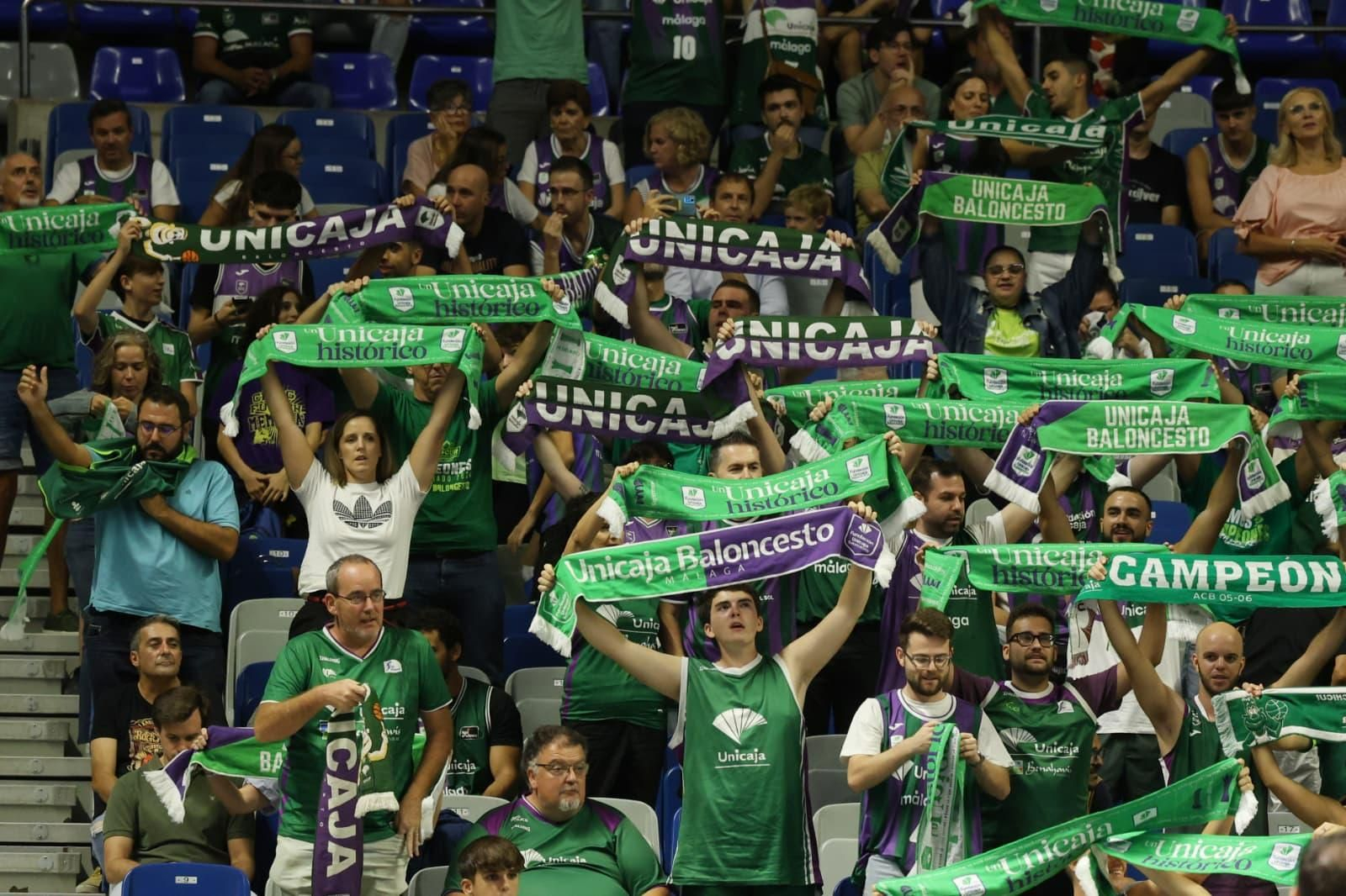 El Unicaja-Mersin, en fotos