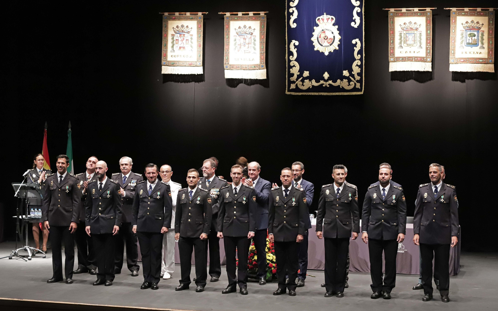 Un momento del acto.