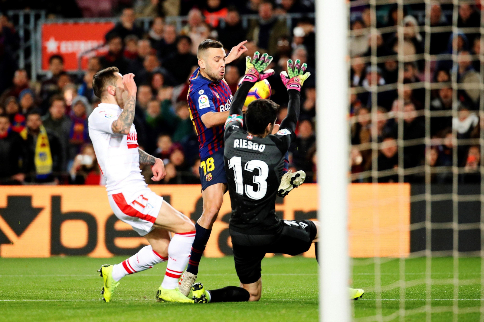 El Barcelona-Eibar, en imágenes