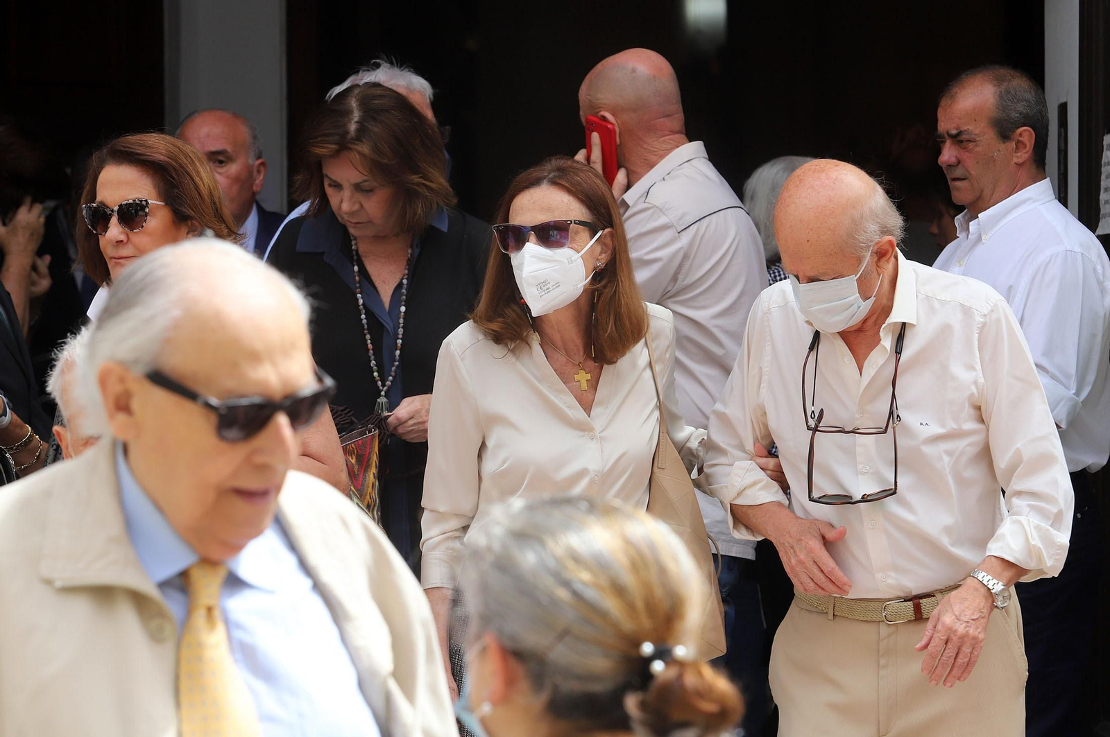 Misa funeral a Miguel Báez 'Litri', en imágenes