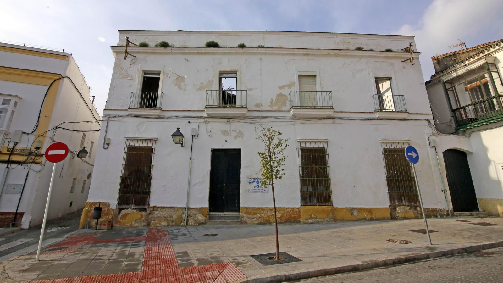 La casa donde está proyectado el Centro de Artes Singulares.