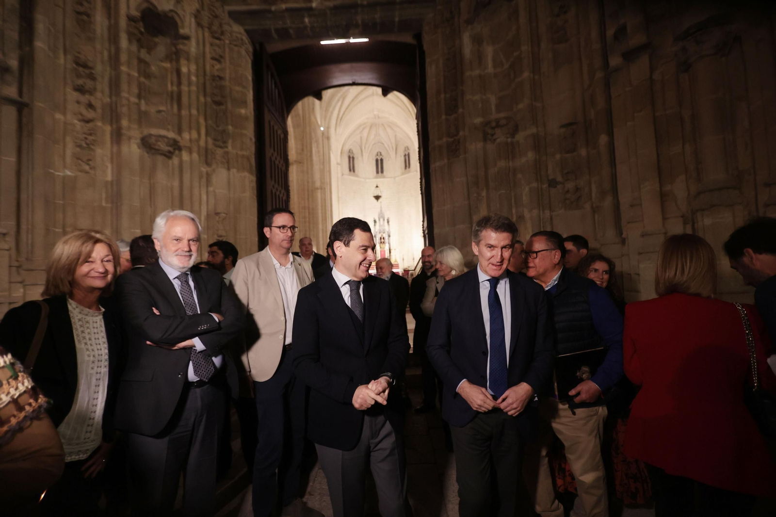 Feijóo de visita en Jerez