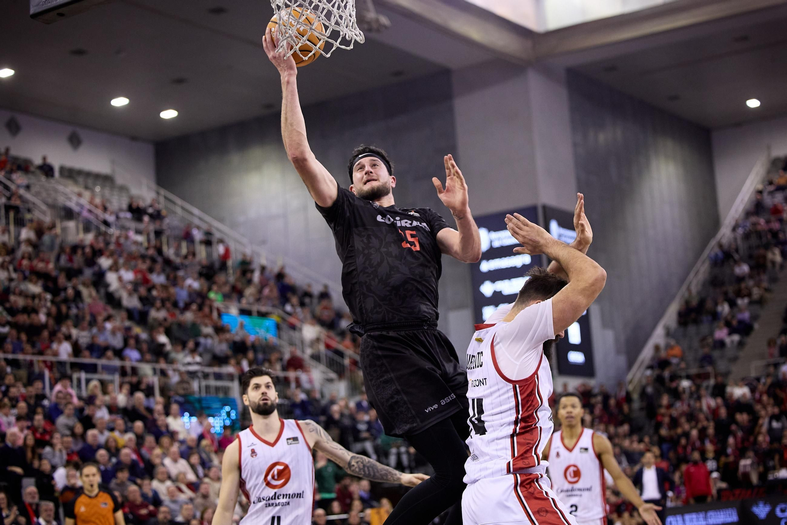 Hankins disputó su último partido con el Covirán Granada ante el Casademont Zaragoza.