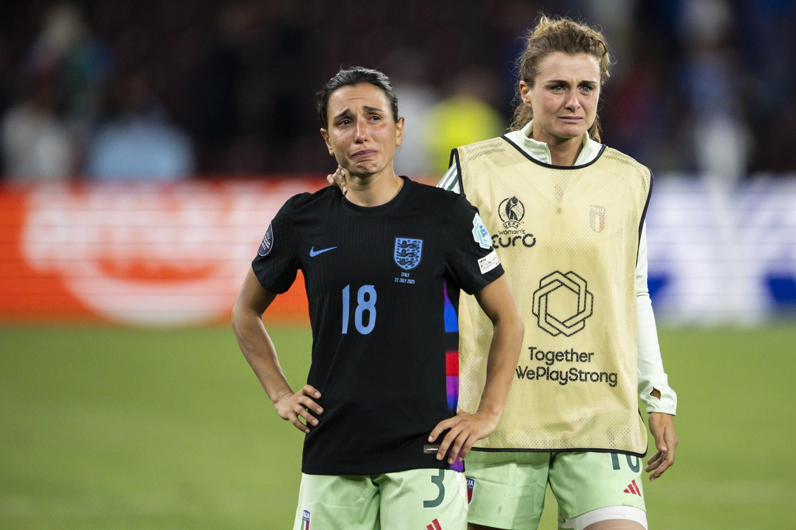 Las imágenes del Inglaterra-Italia