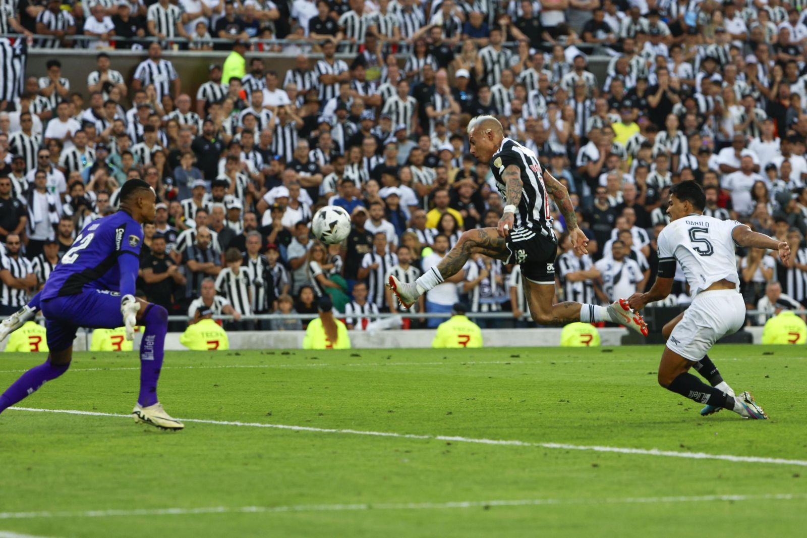 Las fotos de una final de la Libertadores histórica; Botafogo, campeón con 10, ante Atlético Mineiro
