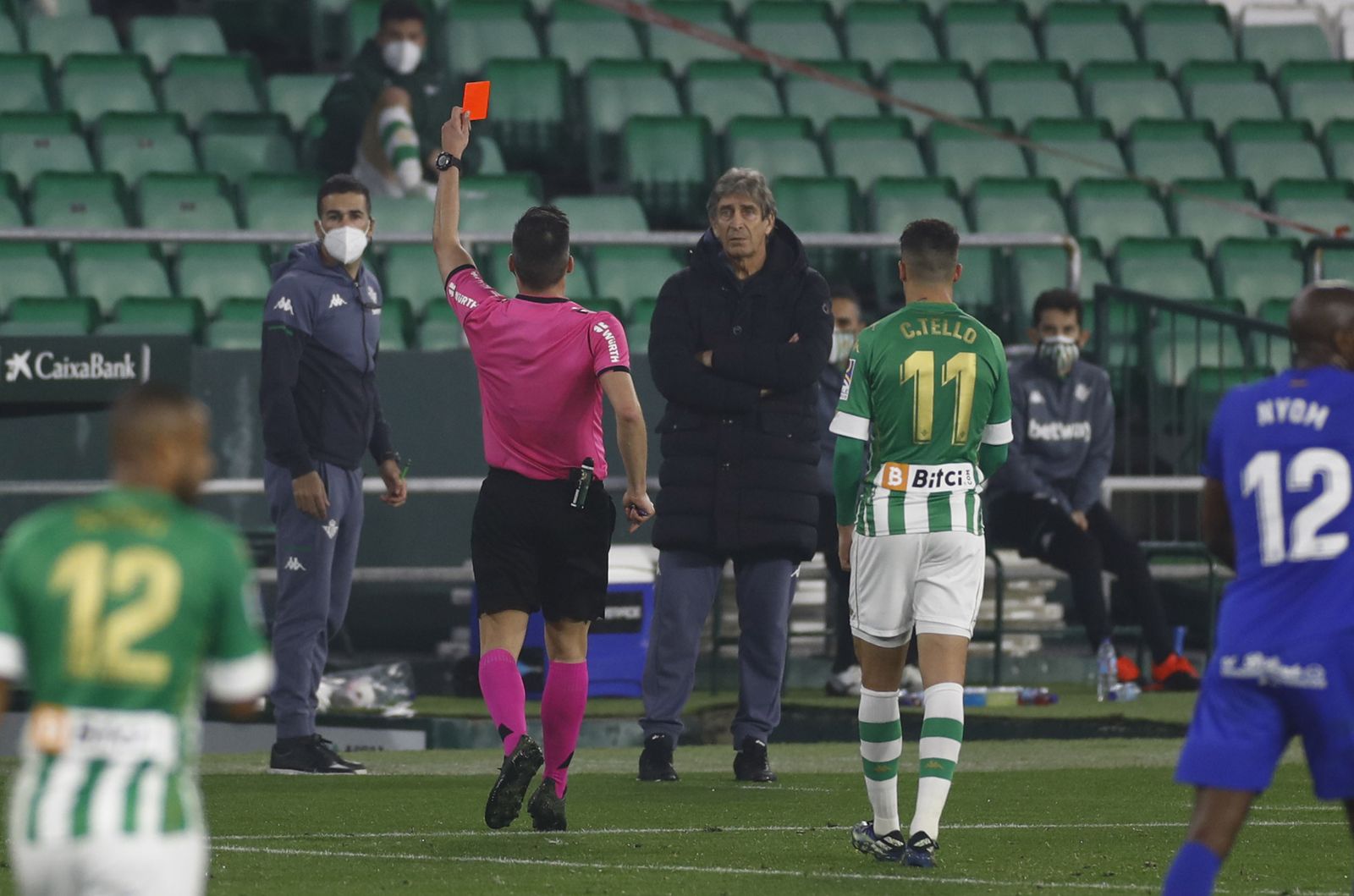 Las imágenes del Betis-Getafe