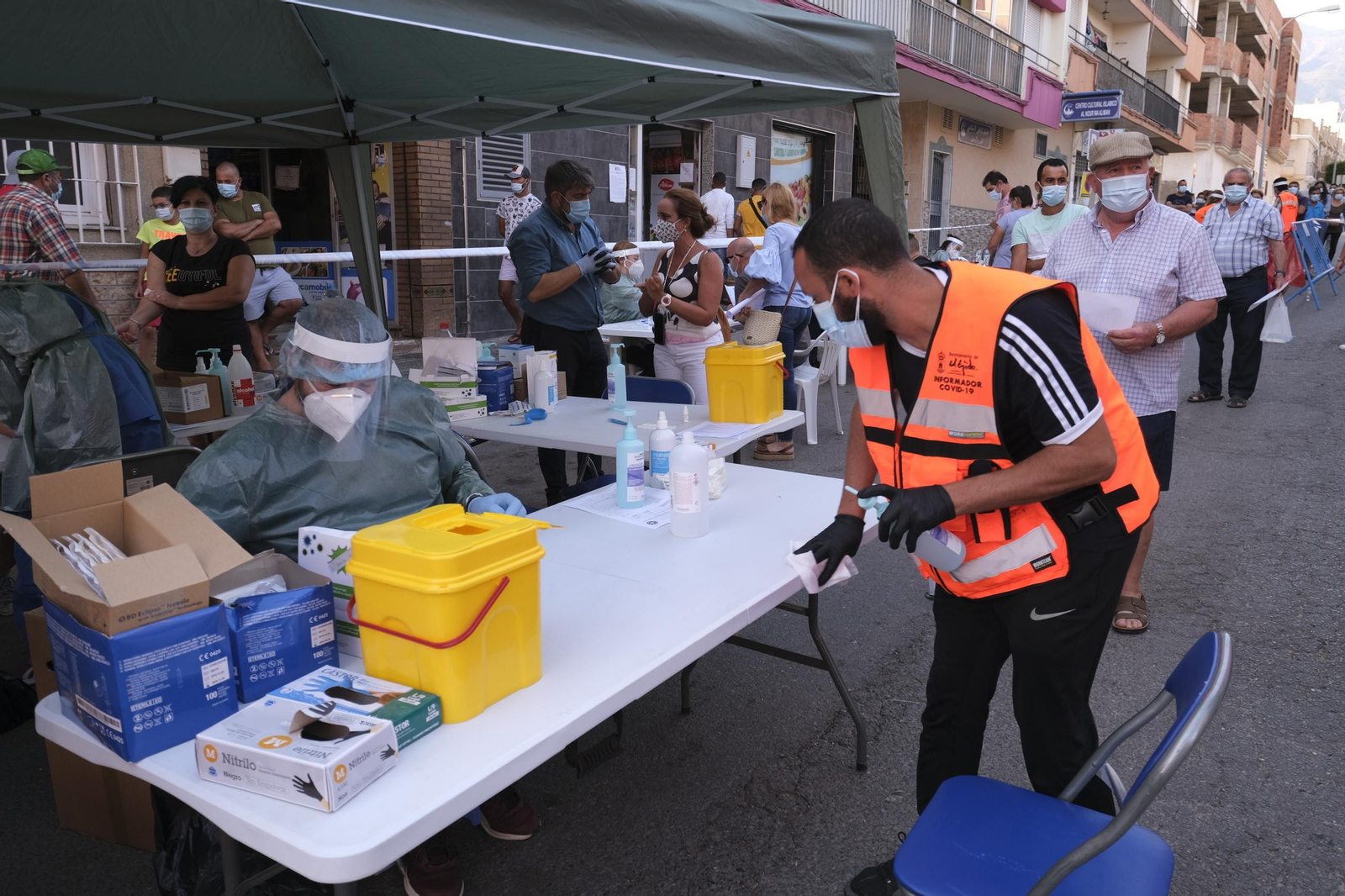 Fotogalería pruebas serológicas de la COVID-19 en Santa María del Águila