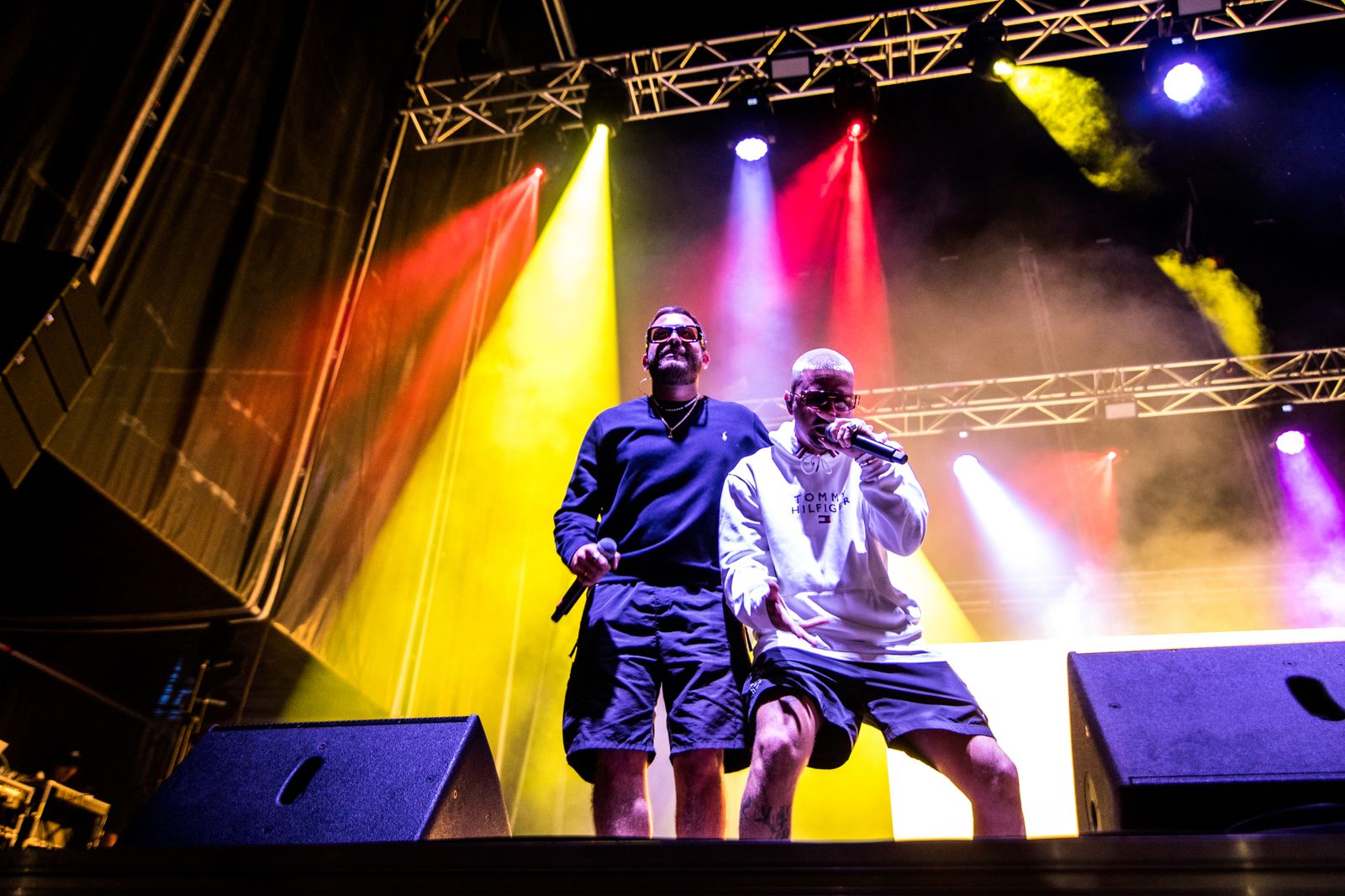 Imágenes del concierto de Toteking y Delaossa en el Bahía Sound en San Fernando.