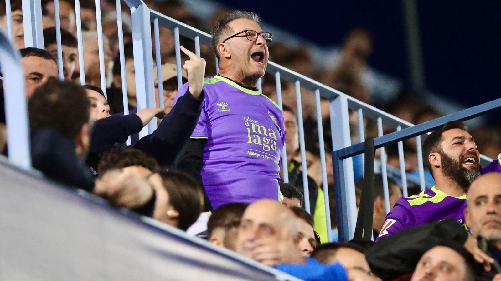 Las fotos del Málaga CF-Real Zaragoza