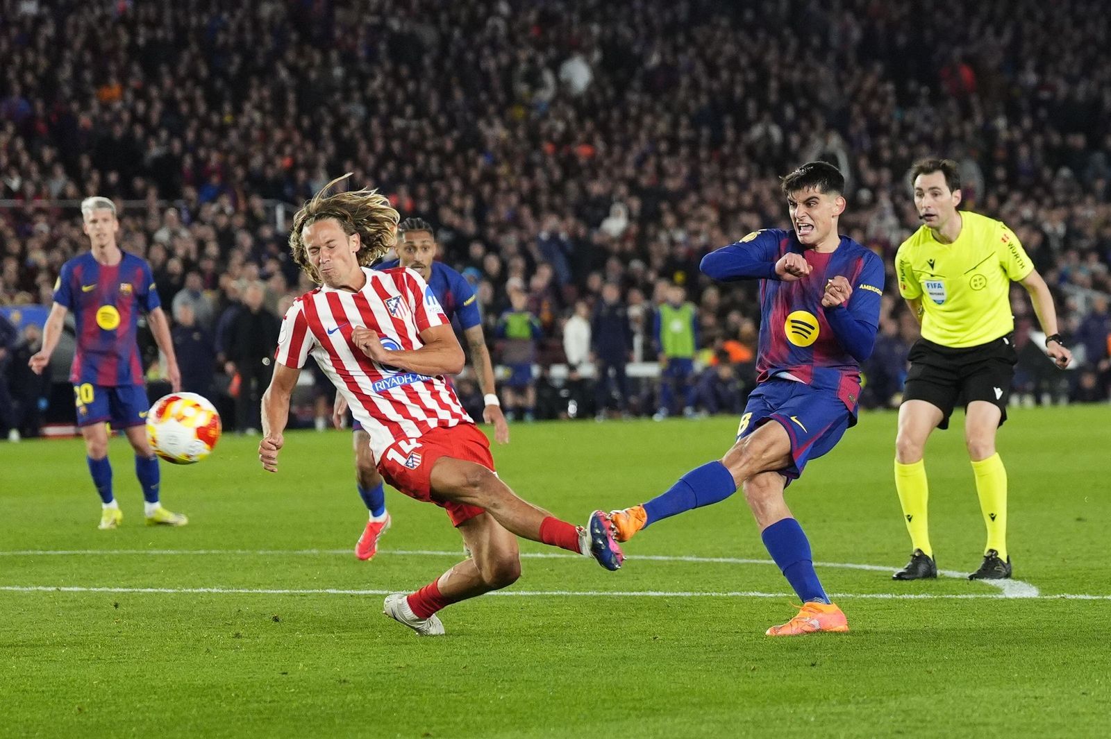 Las fotos del Barcelona-Atlético de Madrid