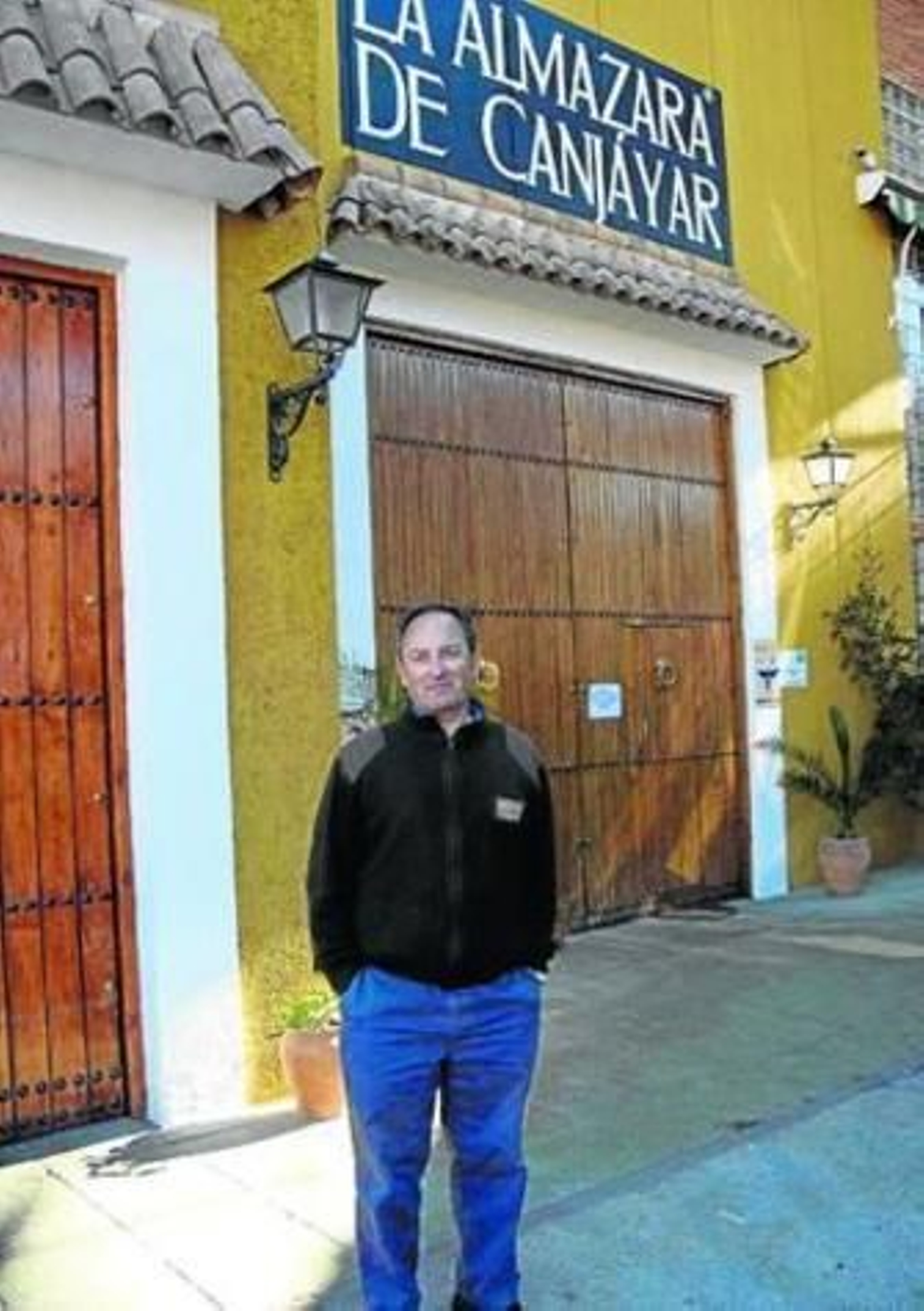 Manuel Calvache, gerente de La Almazara de Canjáyar.