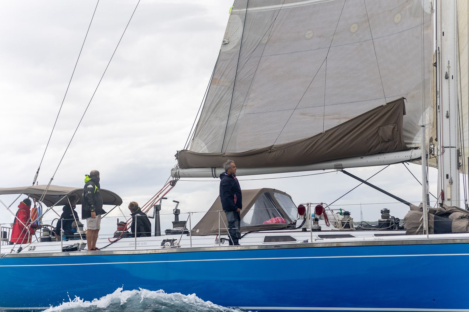 Imágenes de la partida de la Regata Oceánica Huelva-La Gomera