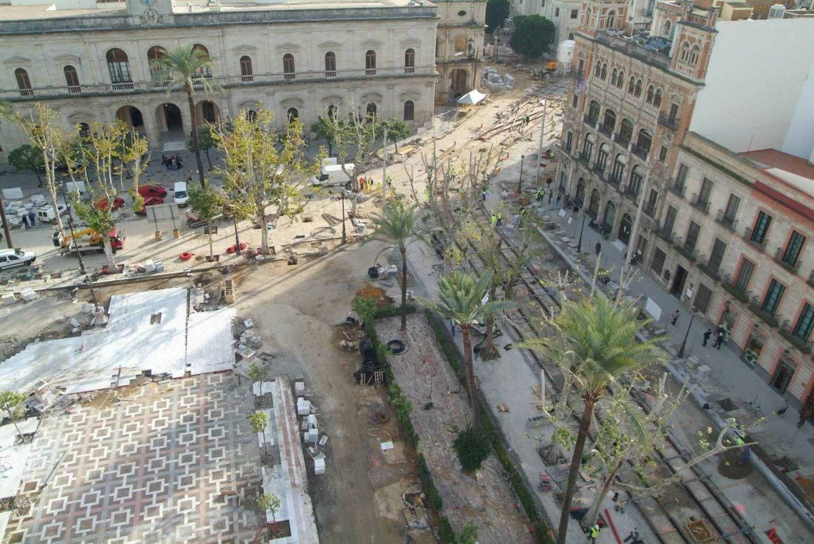 Las obras del Metrocentro