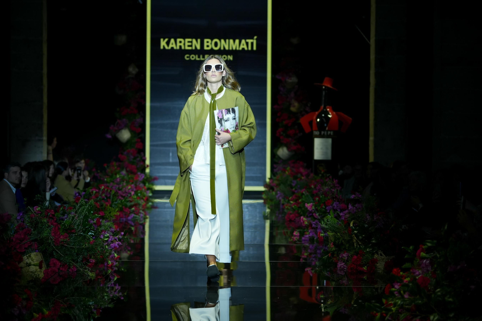 Desfile de Karen Bonmatí en la Pasarela Flamenca Tío Pepe Jerez 2024