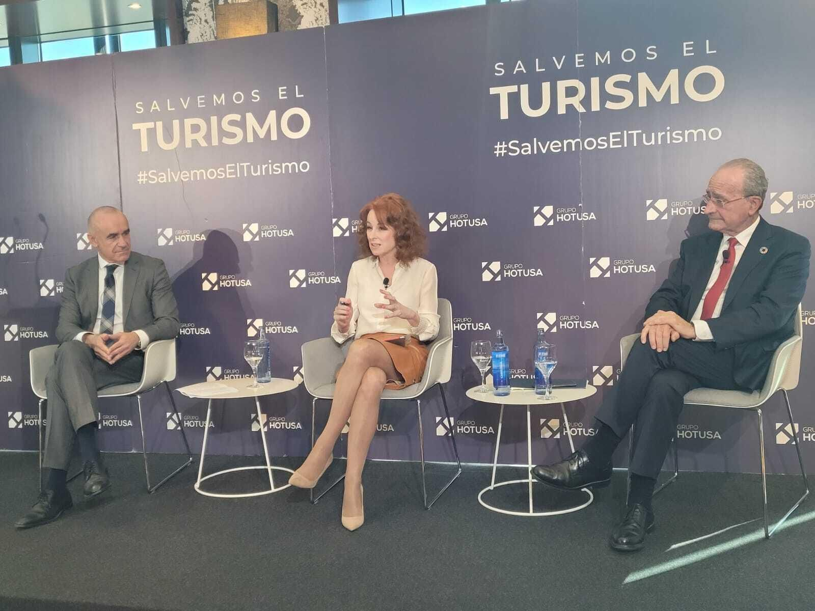 Los alcaldes Antonio Muñoz y Francisco de la Torre coincidieron el pasado 21 de febrero en un evento sobre el turismo.