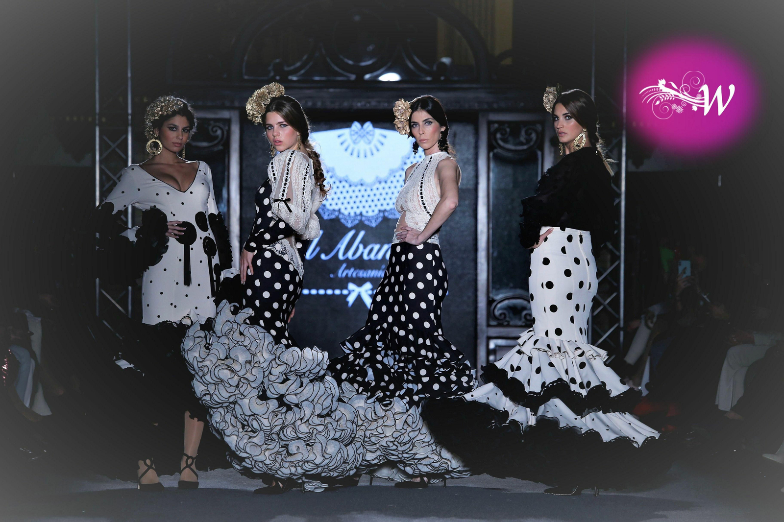 El abanico artesanía expone su colección 2020 en un desfile en We Love Flamenco, todas las fotos