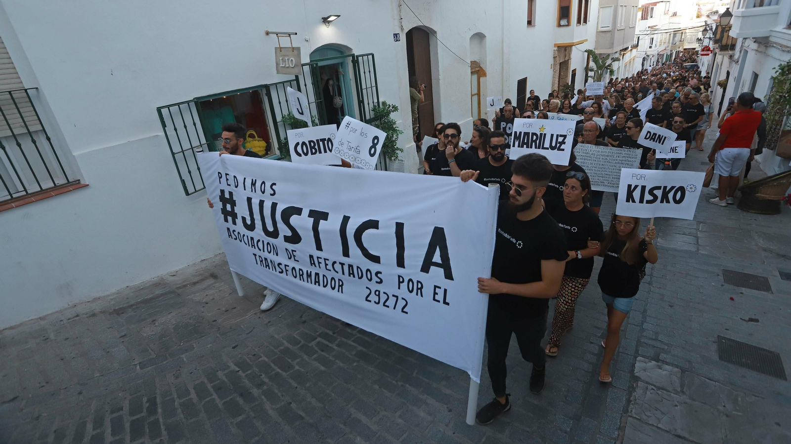Manifestación por los 8 de Tarifa