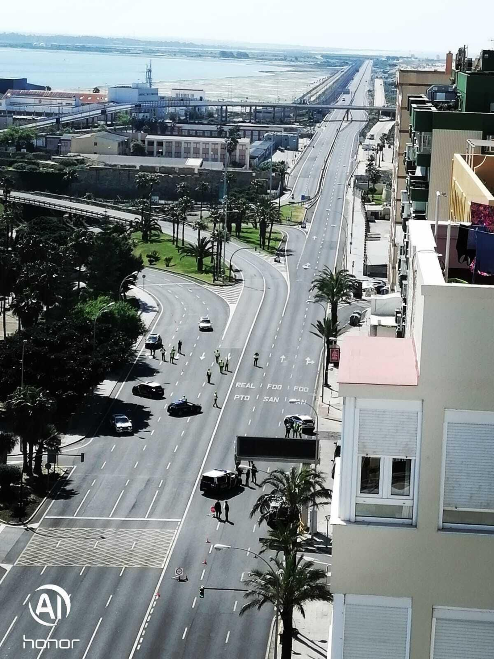 El control en Cortadura.