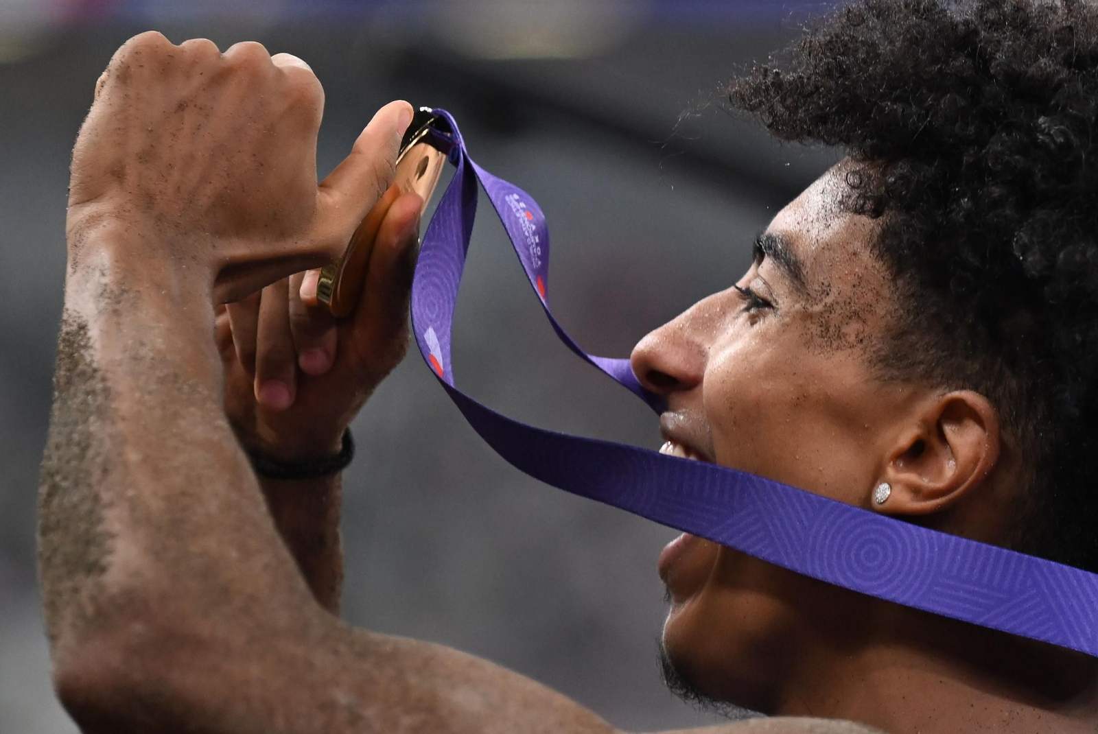 Las fotos de la lesión de Jordan Díaz y del resto de la jornada del Mundial de atletismo