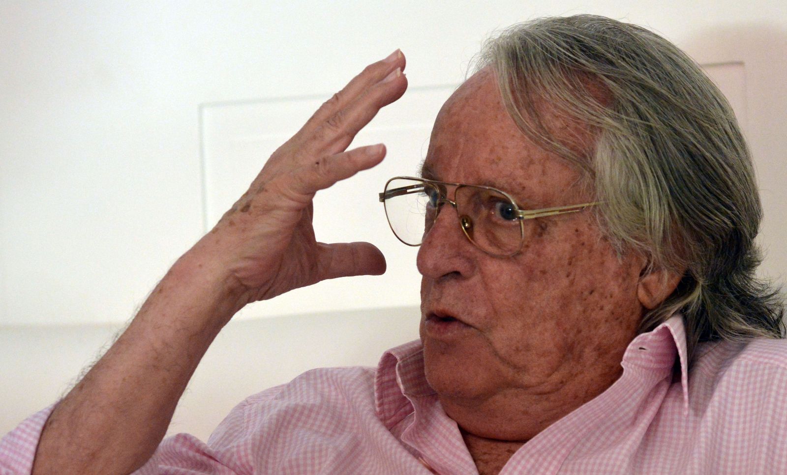 El escritor Alberto Vázquez-Figueroa.