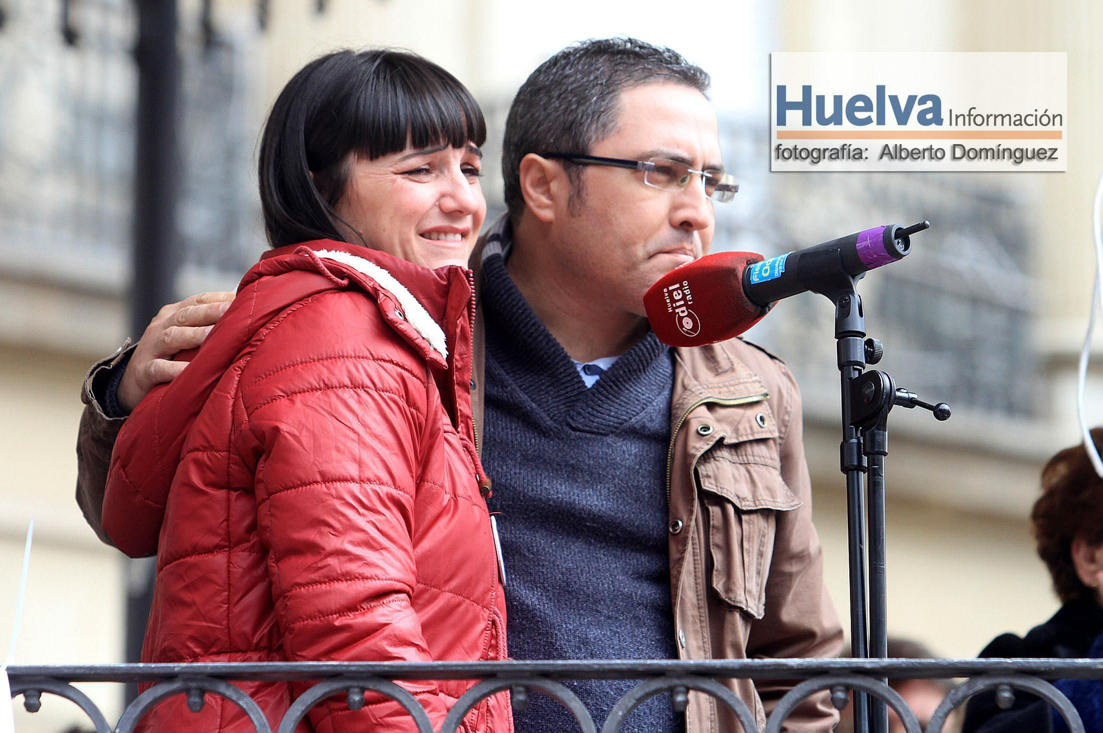 Imágenes de la manifestación contra la derogación de la prisión permanente revisable celebrada en Huelva