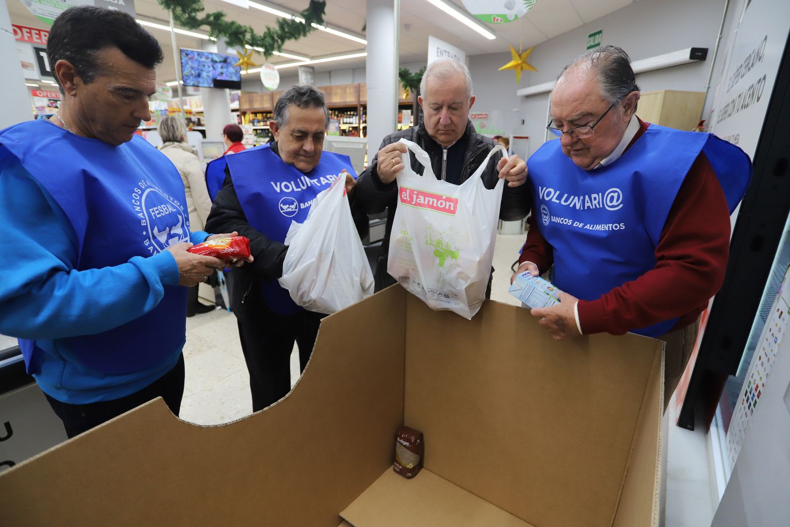 Imágenes de la gran Recogida del Banco de alimentos 2019