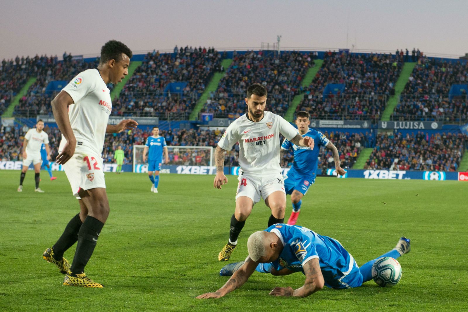 Las imágenes del Getafe-Sevilla FC