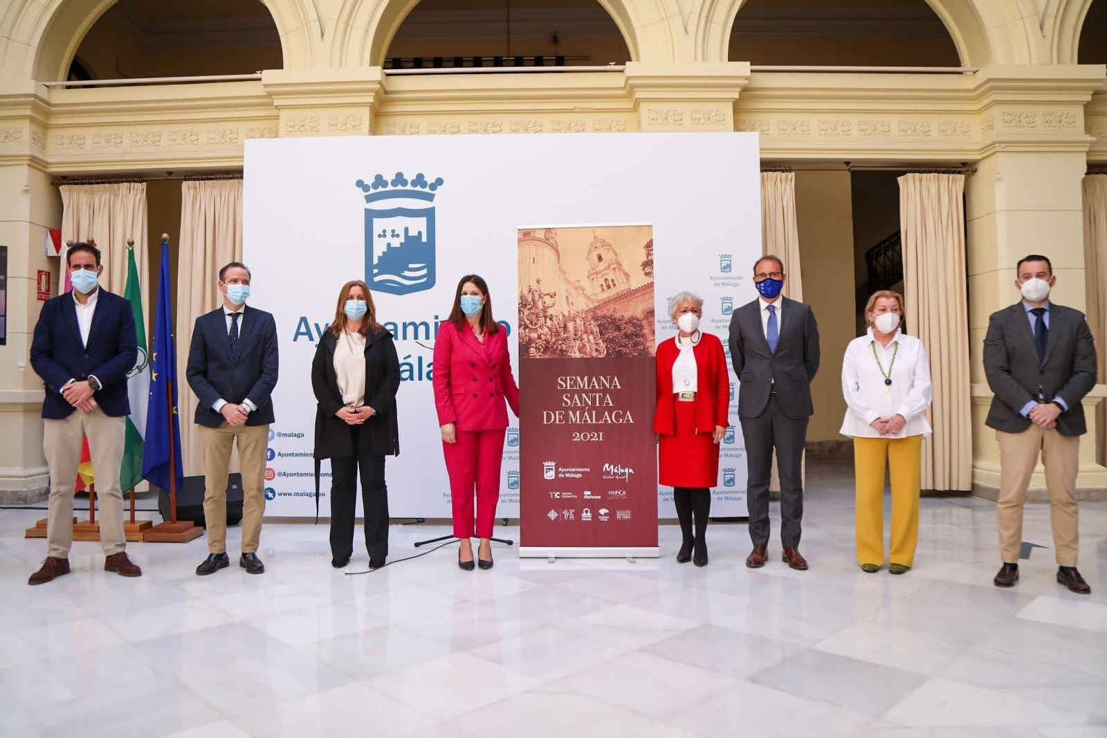 Acto de presentación del programa de actividades Semana Santa de Málaga 2021.