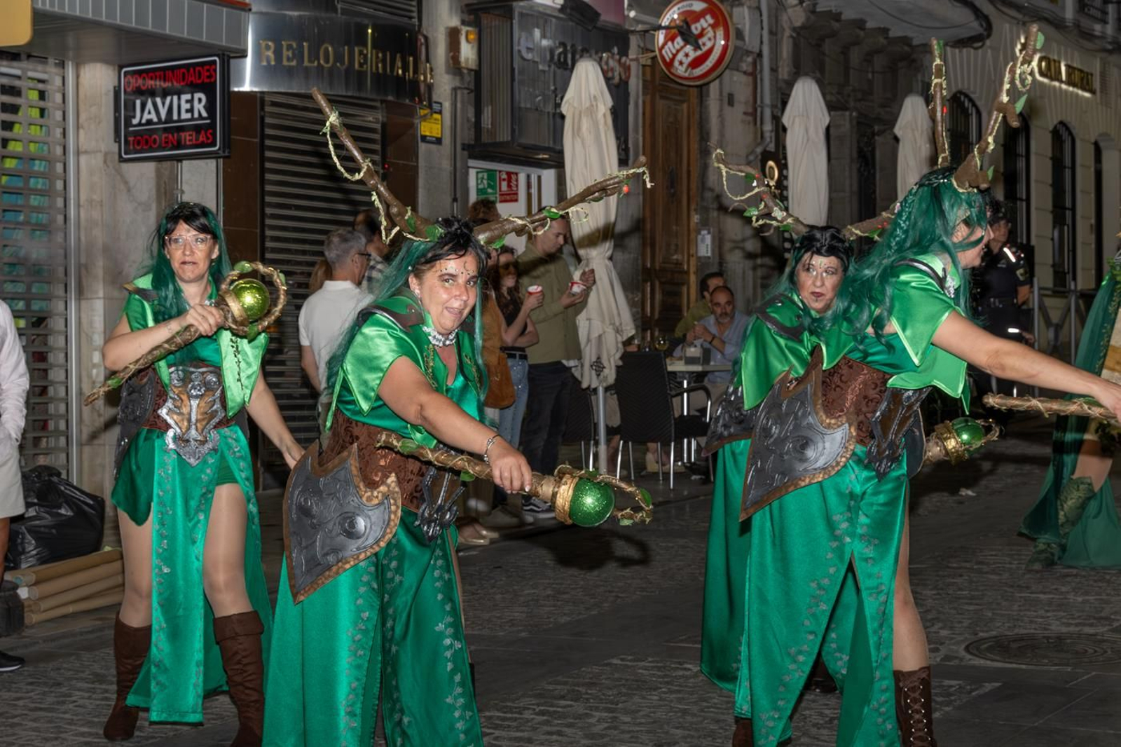 Así vivió Jaén el Pasacalles del Lagarto de la Magdalena.