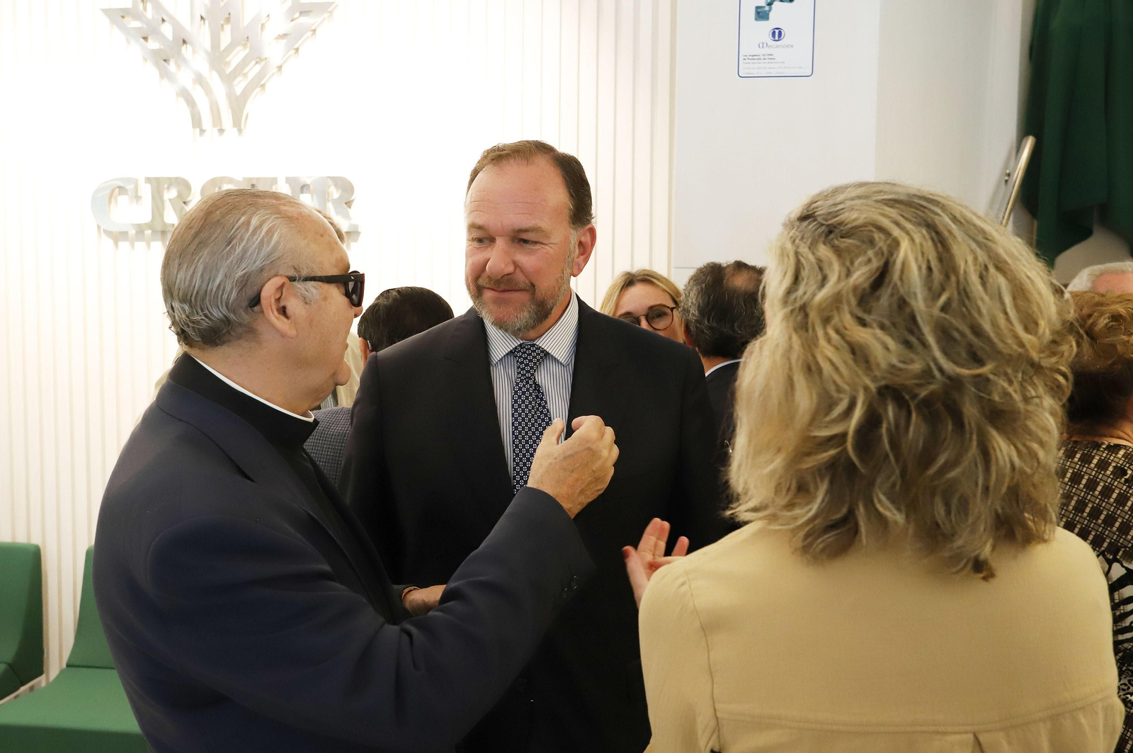 Acto homenaje a Don José Luis García Palacios en la Caja Rural del Sur, en imágenes