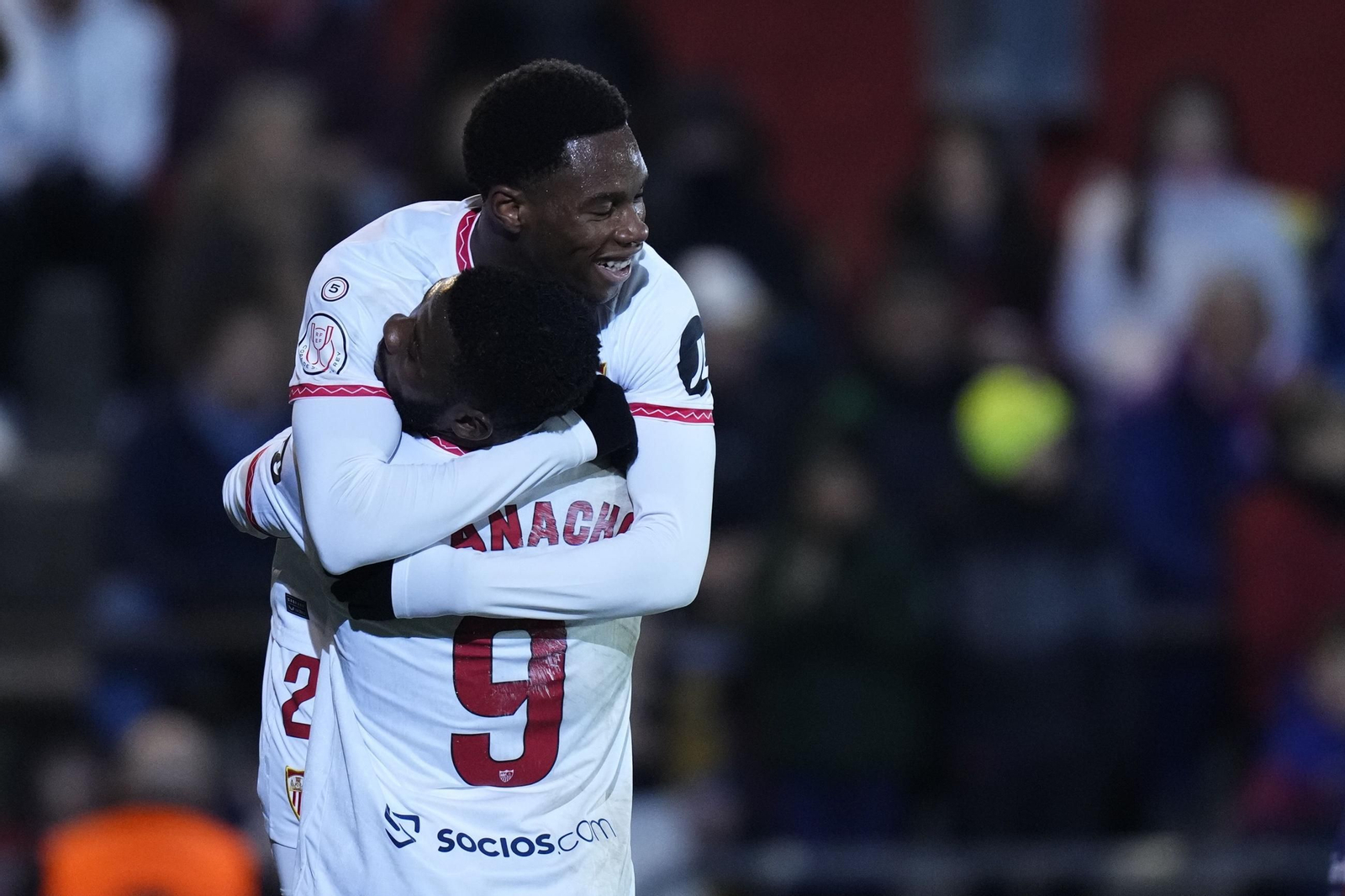 Las fotos del Olot - Sevilla de Copa del Rey