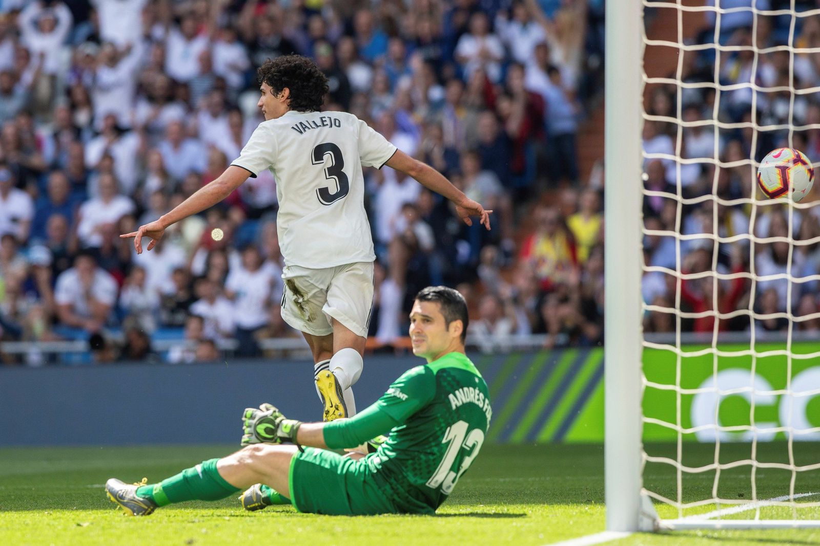 El Real Madrid - Villarreal, en imágenes