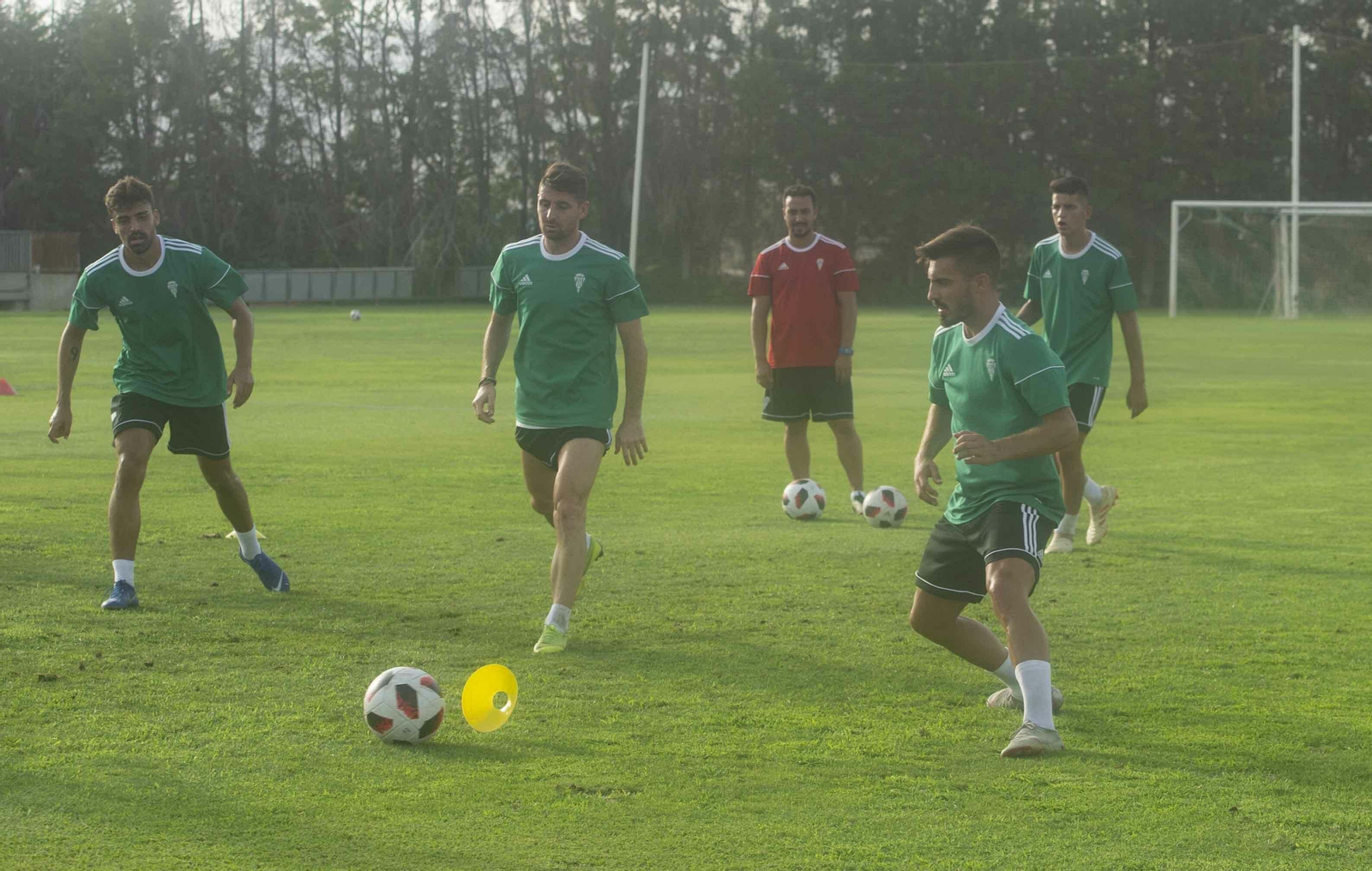 Las imágenes del entrenamiento del Córdoba CF