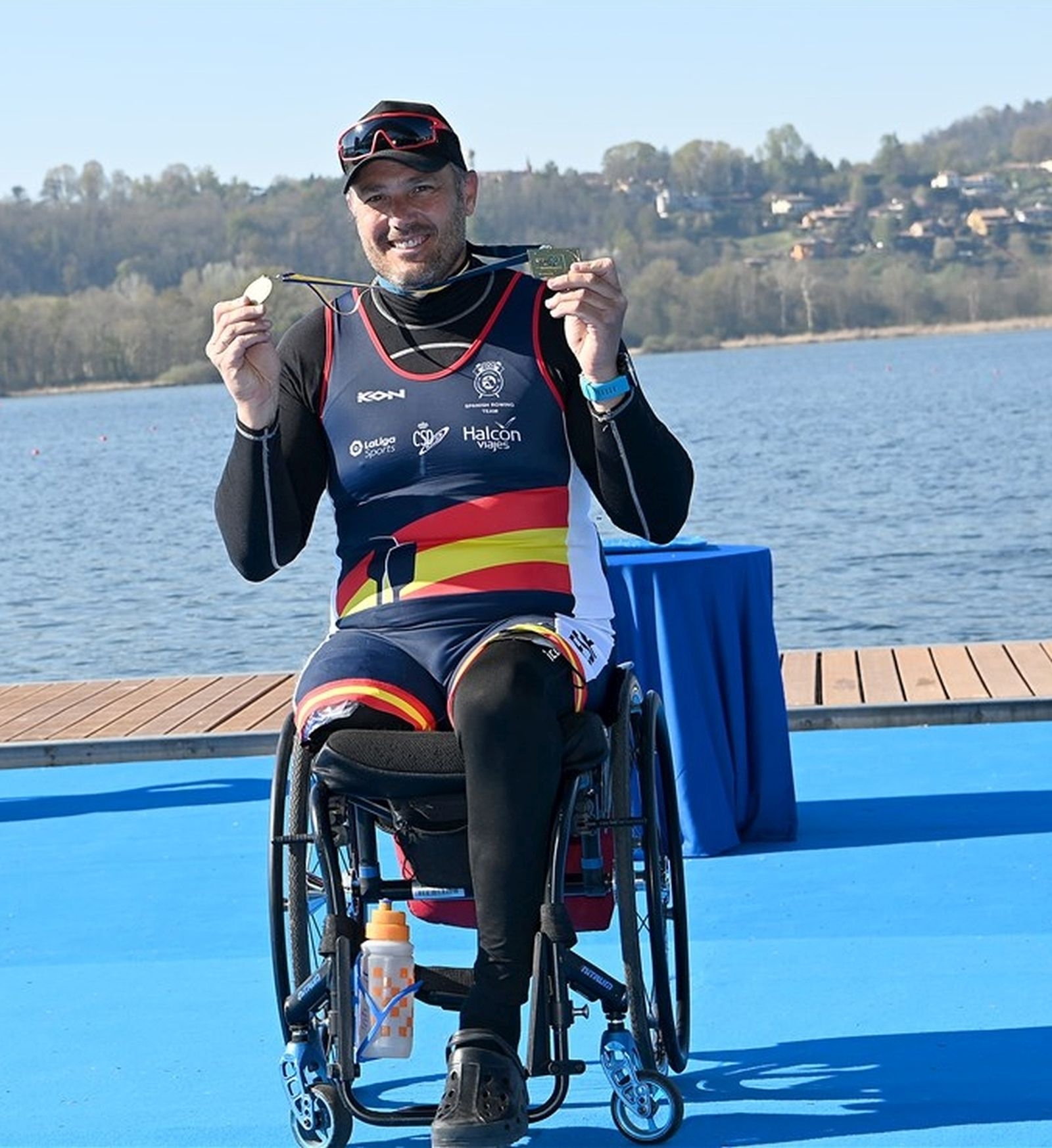 Javier Reja, campeón del preolímpico.